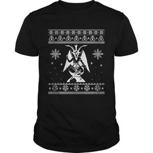 Baphomet Christmas Ugly Shirt